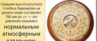 Атмосферное давление. Норма для человека, как влияет на организм, как привести в норму