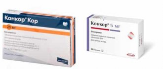 Concor and Concor Cor are medications belonging to the group of adrenergic blockers