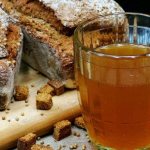 Kvass from rye bread