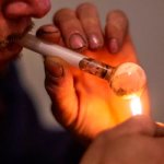 Drug intoxication develops within a few minutes - Site