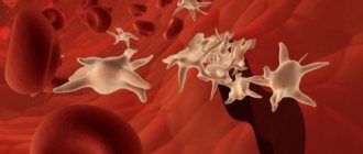 Excess platelets in the blood