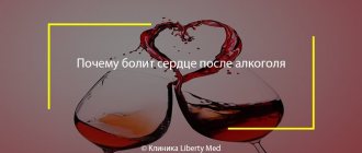 Почему болит сердце после алкоголя