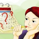 Correct menstrual cycle