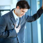 vibrations in the chest area