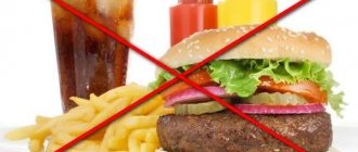 Unhealthy food